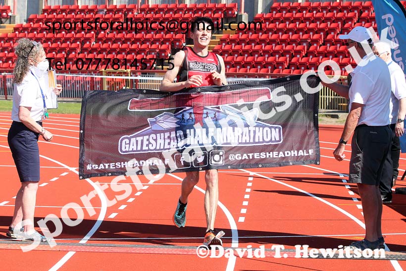 2021 Gateshead Half Marathon, Sunday, May 30th. Photo: David T. Hewitson/Sports for All Pics